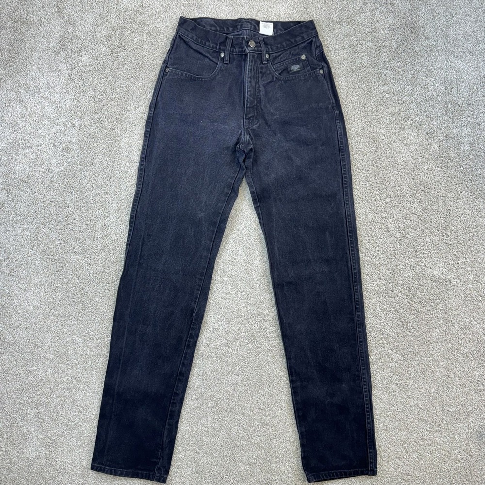 Harley-Davidson‎ Jeans Mens 30x36 Black Traditional Straight Leg Vintage 2003